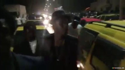 Embouteillage aux Almadies Waly Seck Marche pour ne pas rater la soirée
