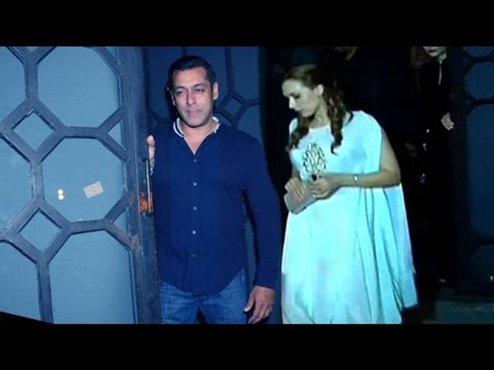 Salman Khan CAUGHT With Girlfriend Lulia Vantur At Christmas Party 2016