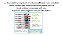 Customized Logo Pens & Personalized Pen Lights From DKSPECIALTIES!
