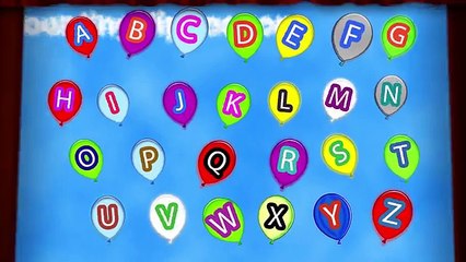 Liam the Purple Grape sings ABC song with Balloons