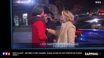 Miss France 2017 : Alicia Aylies portée en raison d’une crampe, les internautes affligés (Vidéo)