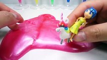 Clay Slime Surprise Toys Learn Colors Hello kitty Inside Out Minions Sponge Bob 액체괴물 장난감