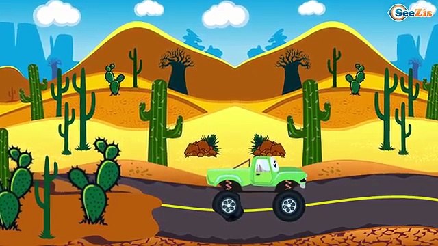 Eğitici Çizgi Filmi - Polis arabası, Ambulans ve Yarış arabası Akıllı Arabalar - Türkçe İz