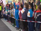 Miles de niños corren la San Silvestre Vallecana Mini
