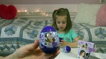 VIOLETTA Überraschungeier mit Spielzeug ♥ Toy Surprise Eggs Unboxing | Disney
