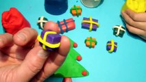 PLAY-DOH CHRISTMAS Tree Playing Kids Plasticine Christmas Disney Magic Toys Video HD