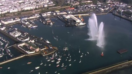 Voile - Record : Coville accueilli en héros à Brest