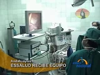 ESSALUD RECIBE EQUIPO - ANDAHUAYLAS