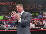 Kurt Angle, Shawn Michaels, Mr. McMahon Segment (RAW 2005)
