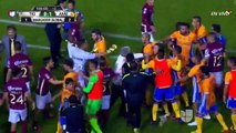 Fight between players - Tigres vs America - Final del Apertura Liga MX