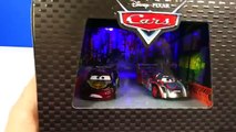 DISNEY CARS Exclusive Lightning Mcqueen Shu Todoroki Light Up Neon Racers new SDCC Toys