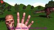 SKELETON - DINOSAUR T-REX WALKING Finger Family | Nursery Rhymes for Children | 3D Animation