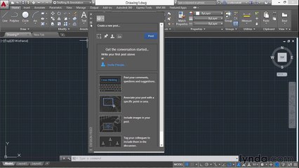 05 Changing workspaces (AutoCAD 2016 Essential Training)