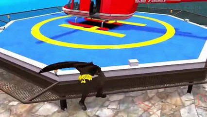 WaterSlide with Iron Man & Batman + Custom Batman Lightning McQueen Cars