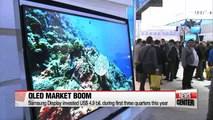 Korea's exports expected to perform better next year thanks to OLED boom