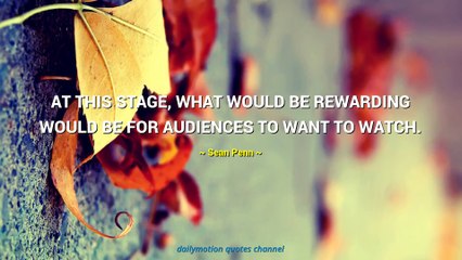 Sean Penn Quotes #1