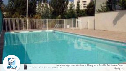 Location logement étudiant - Merignac - Studéa Bordeaux Ouest