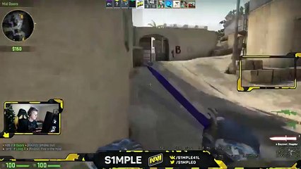 CS:GO - S1MPLE NO FEAR MY FRIEND