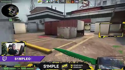 CS:GO - s1mple shows a little trick ...