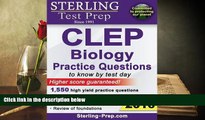 Audiobook  Sterling CLEP Biology Practice Questions: High Yield CLEP Biology Questions Sterling