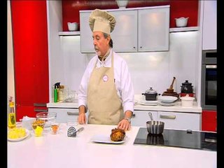 دجاج مخبوز بصوص التفاح - كرات البطاطس البيورية | طبخة ونص حلقة كاملة