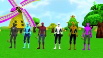 Amazing Spiderman Cartoons Dancing And Singing Hokey Pokey Children Nursery Rhymes HD