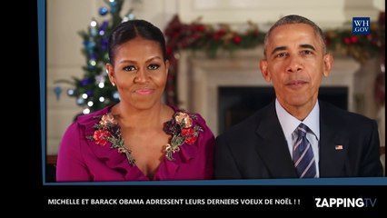 Michelle et Barack Obama adressent leurs derniers vœux de Noël, l’émouvante vidéo