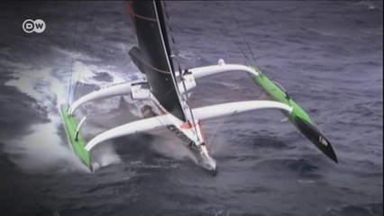 Fransız yelkenci dünya rekoru kırdı