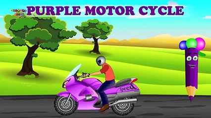 Learning Purple Street Vehicles for Kids | Cars and Trucks by Matchbox, Hot Wheels, Tomica トミカ