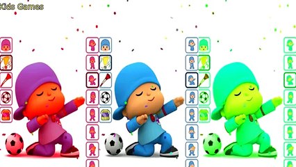 Learn Colors with Talking Pocoyo - Learning Color Animation for Baby Kids Toddlers for Children