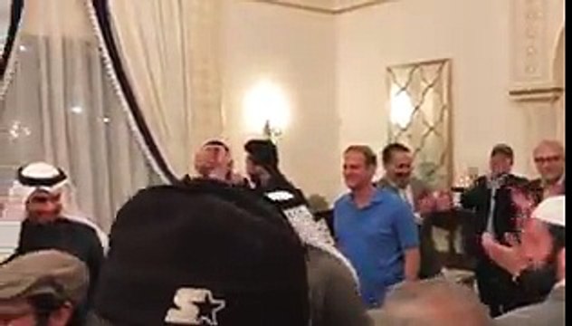 King of Bahrain hosts menorah-lighting ceremony. Cousins by blood & allies in their eternal pursuit of Western conquest