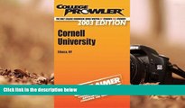 PDF  College Prowler: Cornell University (Collegeprowler Guidebooks) Hem Wadhar Pre Order