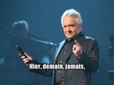 Michel Sardou - Les jours avec et les jours sans KARAOKE / INSTRUMENTAL