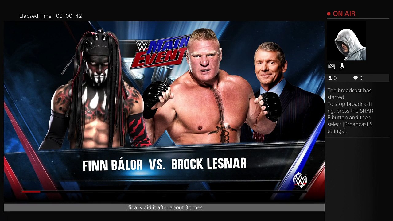 Playing WWE 2K16 (83)