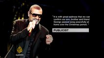 Pop star George Michael dies on Christmas Day