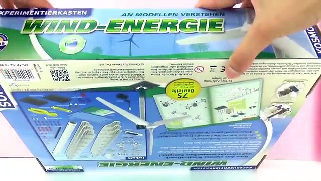 Energie éolienne - Energie renouvelable - Experimentierkasten von Kosmos - Windrad selber bauen