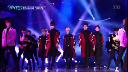 161226 歌謠大戰 新人男團舞台