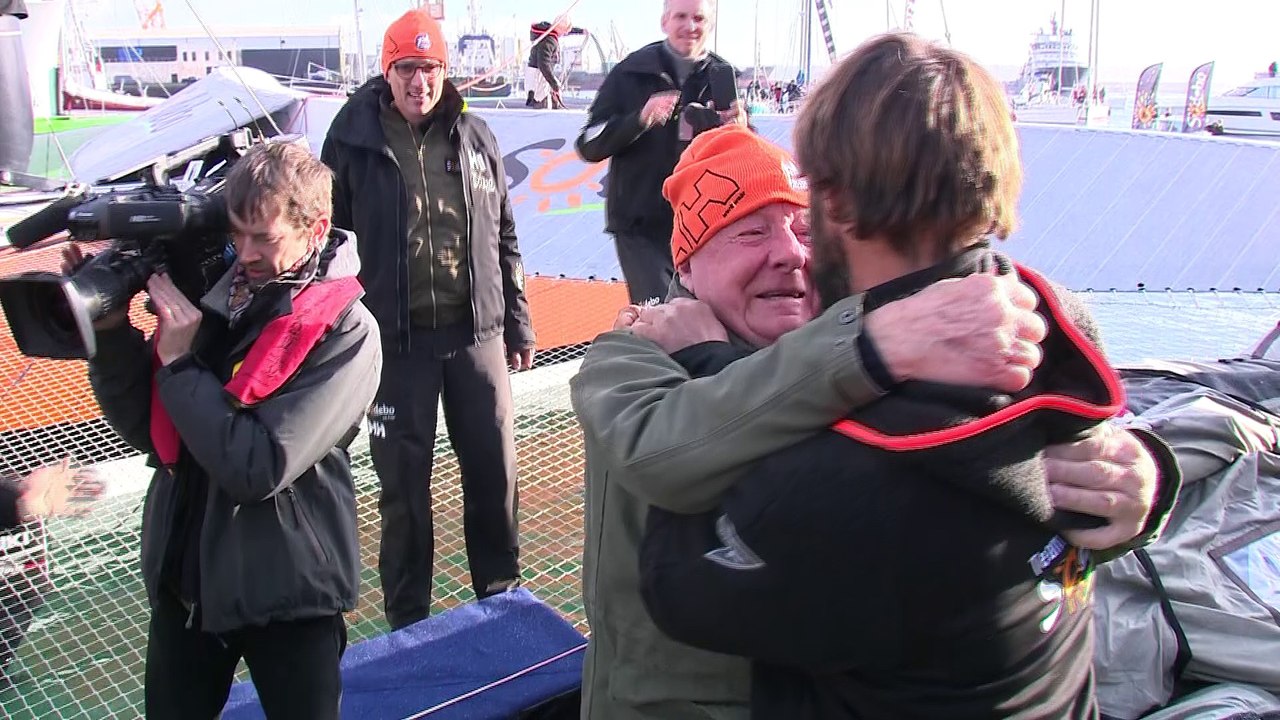 Tour du Monde Sodebo J+50 : l'arrivée à Brest