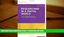 EBOOK ONLINE  Researching in a Digital World: How do I teach my students to conduct quality