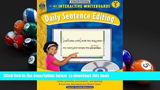 FREE DOWNLOAD  Daily Sentence Editing, Grade 5: Interactive Learning for all Interactive