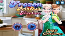 Frozen Princess Kitchen - Disney Princess Frozen Games - Best Game for Little Girls