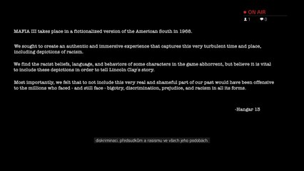 TondaCV (PS4) Mafia III  CZ (2)