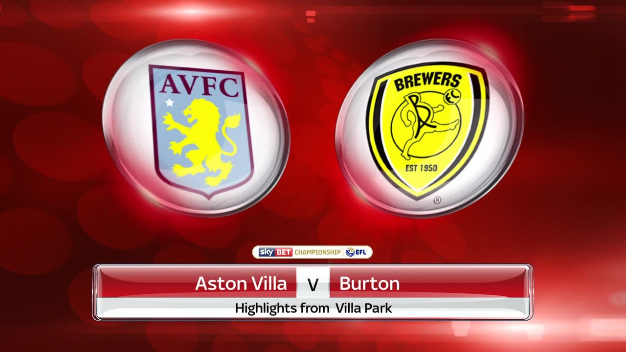 Aston Villa 2-1 Burton