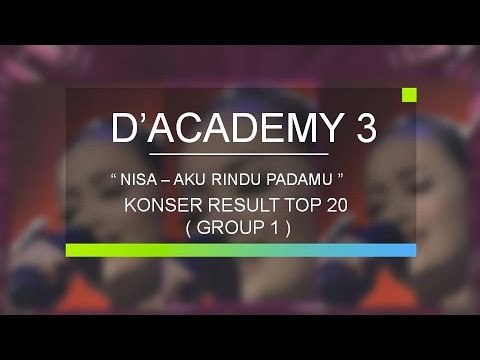 Nisa, Solo Aku Rindu Padamu Konser Result Top 20 Group 1