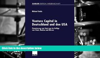 Audiobook  Venture Capital in Deutschland und den USA: Finanzierung von Start-ups im GefÃ¼ge von