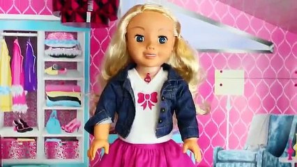 My Friend Cayla Doll & Giant KidKraft Dollhouse App & Toy Review by DisneyCarToys