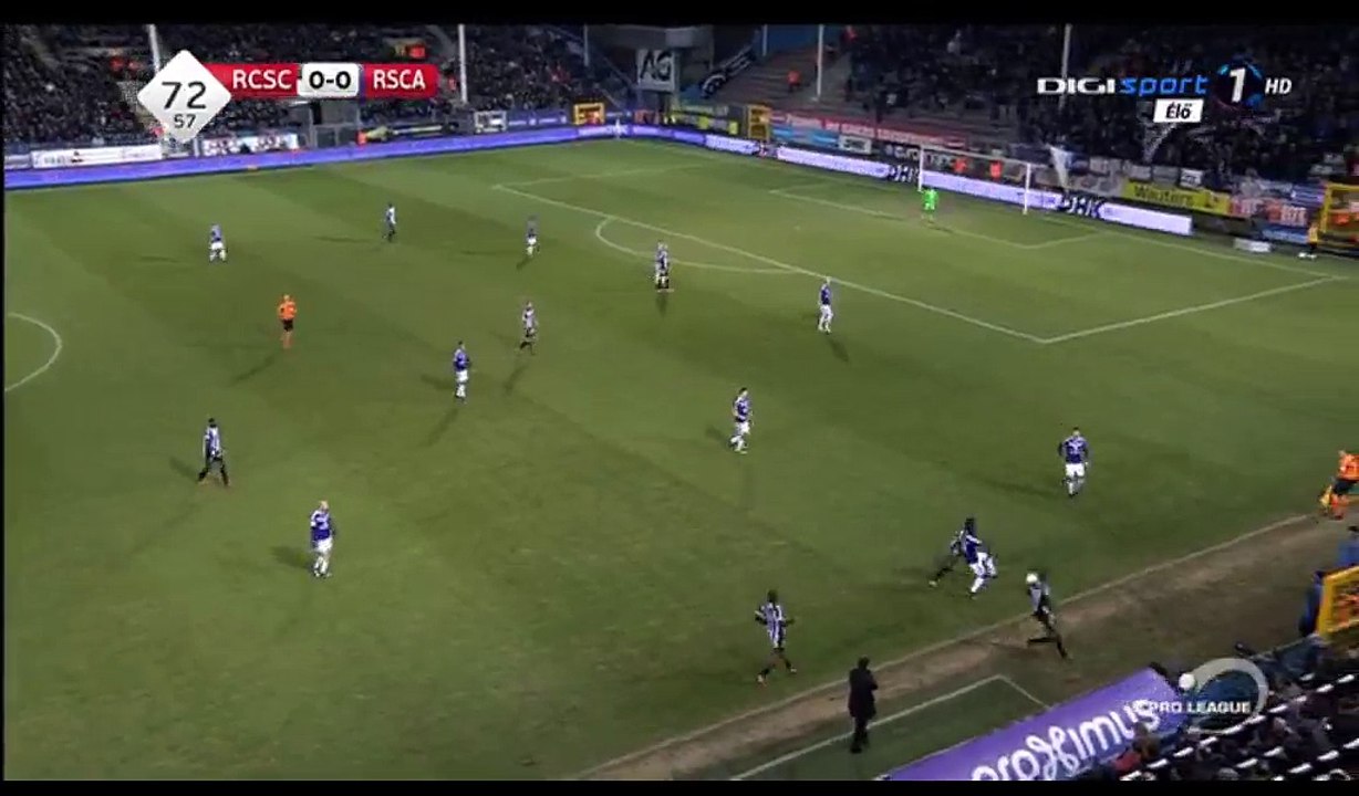 Lukasz Teodorczyk Goal HD - Charleroi 0-1 Anderlecht - 26.12.2016