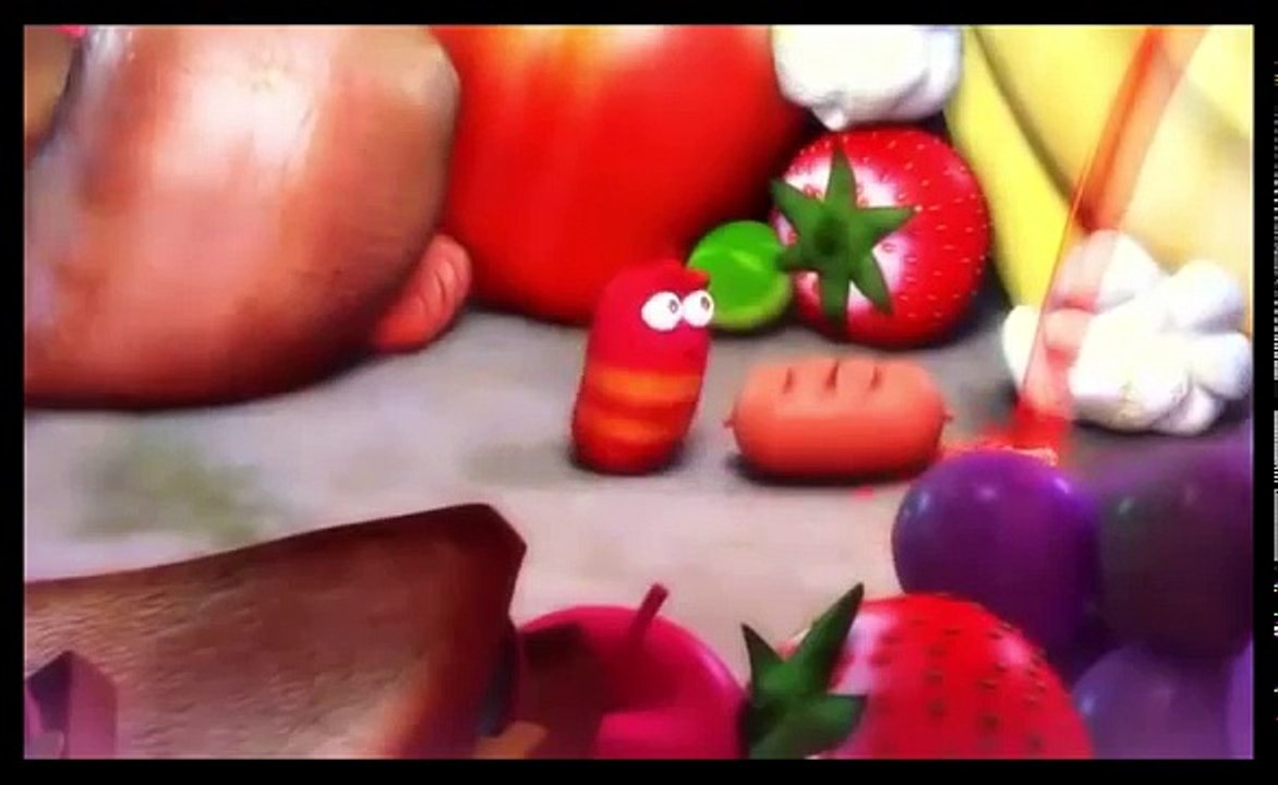 two stupid worm part 16 - funny kids - kids cartoon