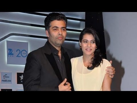 Karan Johar And Kajol At FICCI Frames