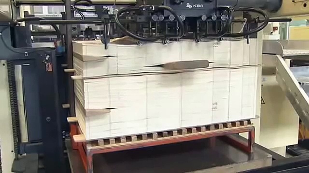 How New Indian Notes Are Getting Made - How Currency is Made-EKmLKel5Pdo